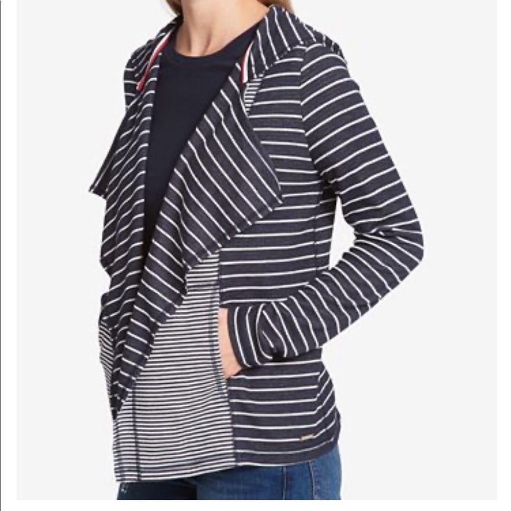 Tommy Hilfiger Hooded Sweater Jacket, XL